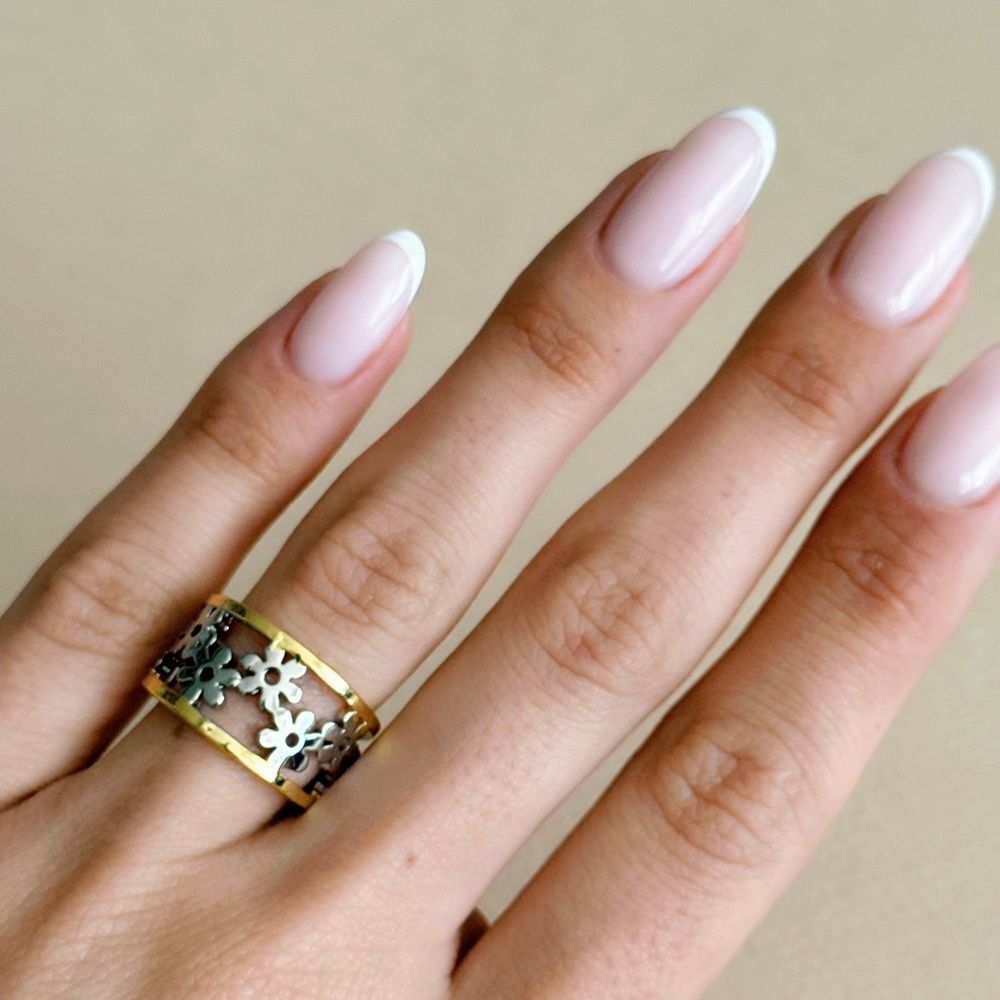 Boho flower Ring #2357 - Picture 6 of 6